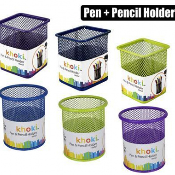 STATIONERY PEN-PENCIL HOLDER METAL