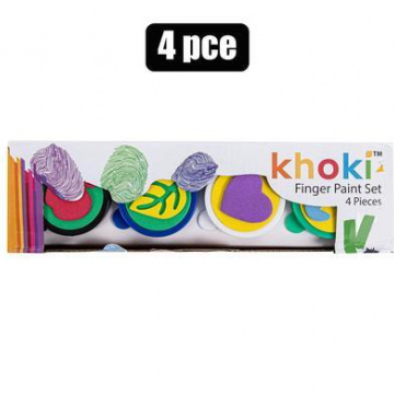 ART+CRAFT PAINT SET FINGER PAINT 4PCE