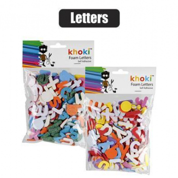ART+CRAFT ACCESSORIES FOAM LETTERS L-C