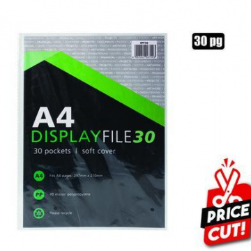 FILE DISPLAY-BOOK PL A4 30-PAGE