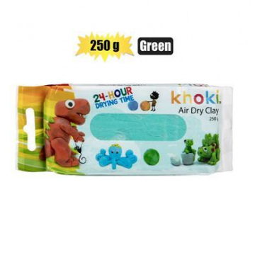 ART+CRAFT AIR DRY CLAY 250g GREEN