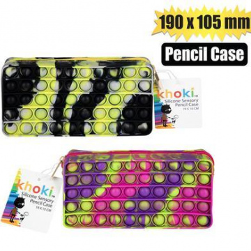 PENCIL CASE SILICON SENSORY 190x105mm